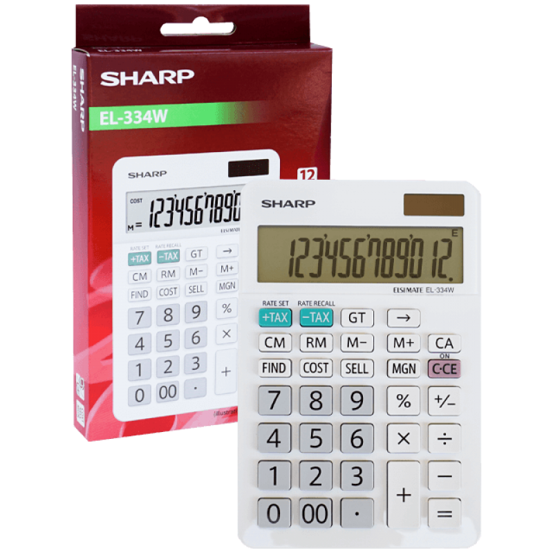 Calculator Birou SHARP 12 digiti 334W